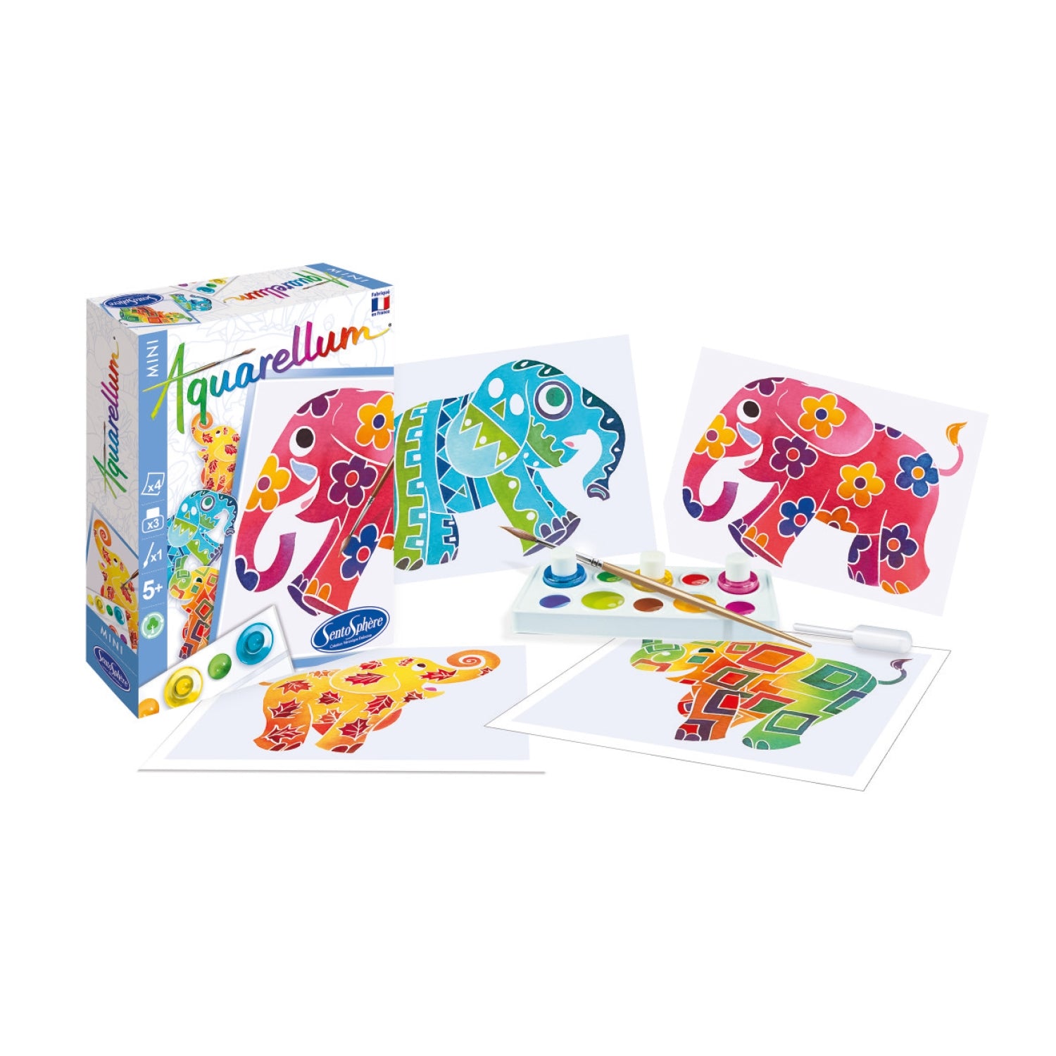 SentoSphère Aquarellum Éléphant Jouets SentoSphère   