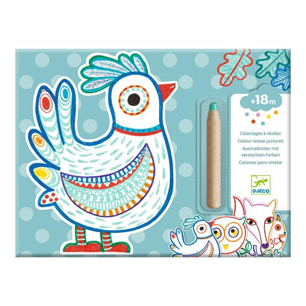 Djeco Coloriage Animaux de la forêt Jouets Djeco   