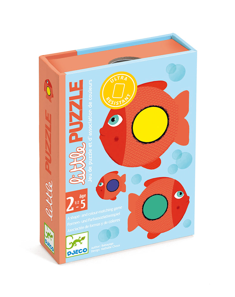 Djeco Jeu d'association de couleurs little puzzle Jouets Djeco   