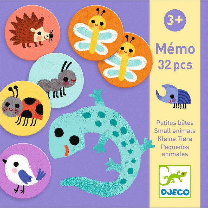 Djeco Mémo petites bêtes Jouets Djeco   