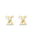 Girl nation Boucles d'oreilles Accessoires Girl nation Lapin avec carotte  