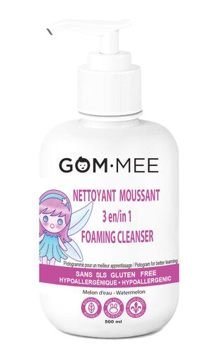 GOM-MEE Nettoyant moussant 3 en 1 Soins corporels Gom-Mee Fée-melon d&#39;eau  