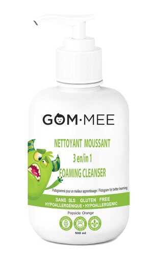 GOM-MEE Nettoyant moussant 3 en 1 Soins corporels Gom-Mee Troll-popsicle à l&#39;orange  