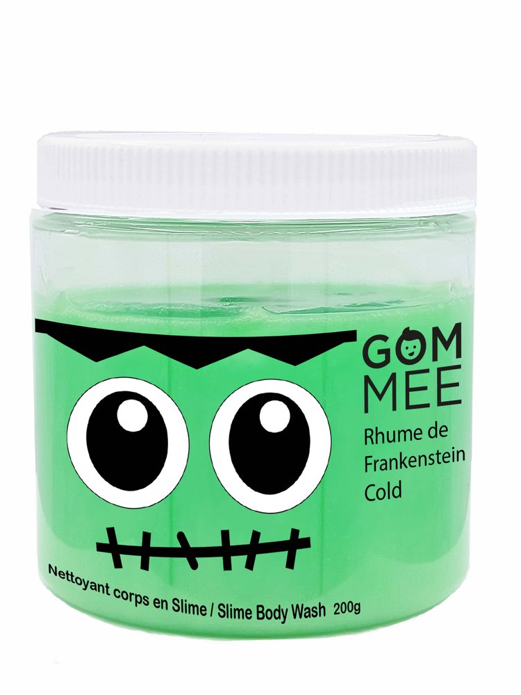 GOM-MEE Slime moussante nettoyante - Édition Halloween Soins corporels Gom-Mee Rhume de Frankenstein  