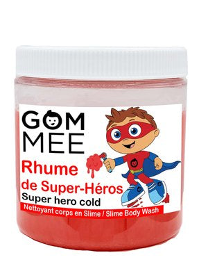 GOM-MEE Slime moussante Soins corporels Gom-Mee Rhume de super-héros