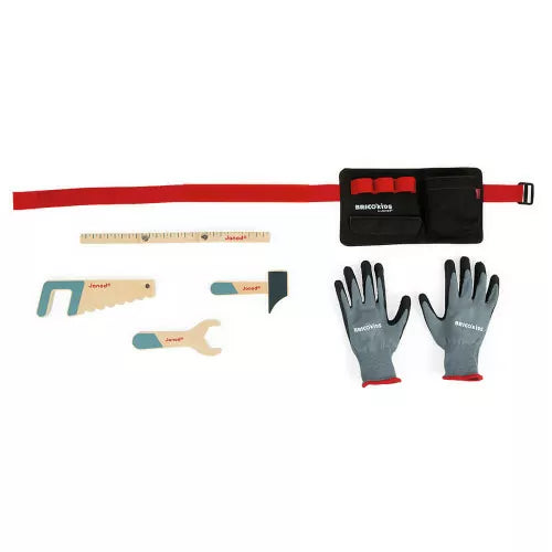 Janod Ceinture d&#39;outils &amp; Gants Jouets Janod   