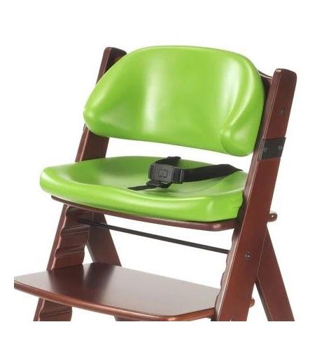 Chaise Haute en bois évolutive Keekaroo avec tablettes et insert
