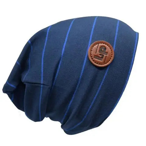 L&P Tuque mi-saison Accessoires L&P Cobalt rayé 0-3 mois  