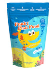 Loot toy Funky Fish Food Sel de bain moussant  Loot toy Lagon Bleu  