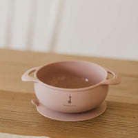 Micasso & Co Bol en silicone à succion Alimentation Micasso & Co Mauve  