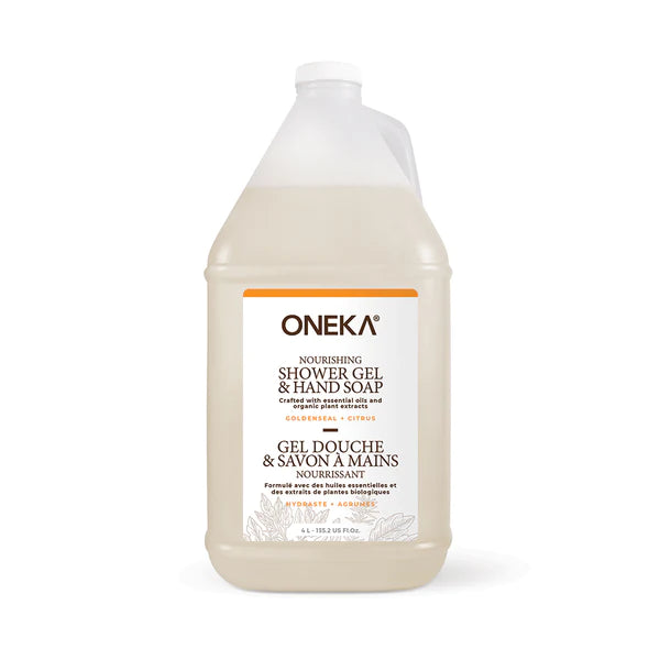 Oneka Gel de douche Soins corporels Oneka 4 litres Agrumes 