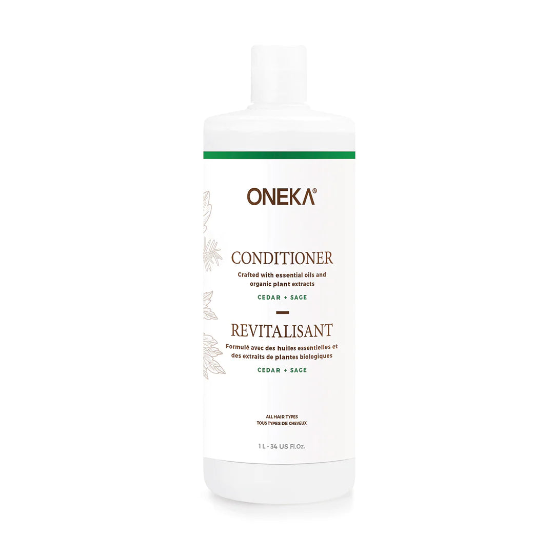 Oneka Revitalisant Soins corporels Oneka Cèdre et sauge 1 litre 