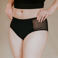 Ora Protections - Culotte menstruelle taille haute avec mesh