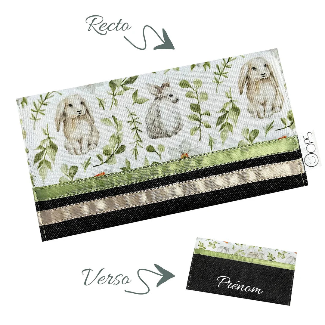 OleOops Protège carnet de santé Accessoires OleOops Lapins choux  