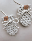 Les petits Tousi Mitaines de laine - Collection NEUTRE 0-6 mois Les petits tousi Gris - Coconut