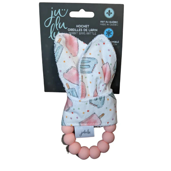 Jululu Hochet oreilles de lapin Jouets Jululu Popsicles  