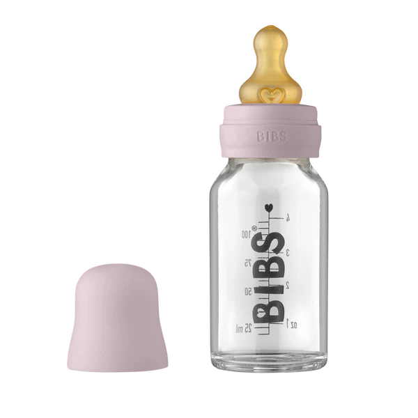 Bibs Biberon en verre 110ml Bibs Dusky lilac