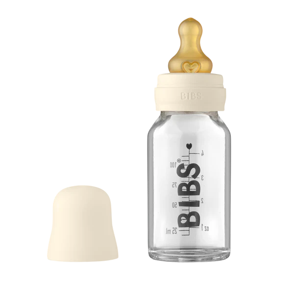 Bibs Biberon en verre 110ml Bibs Ivory