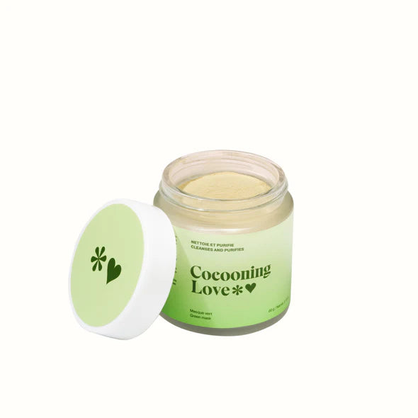 Cocooning Love Masque visage et cheveux purifiant argile verte et poudre d'orange Soins corporels Cocooning Love   