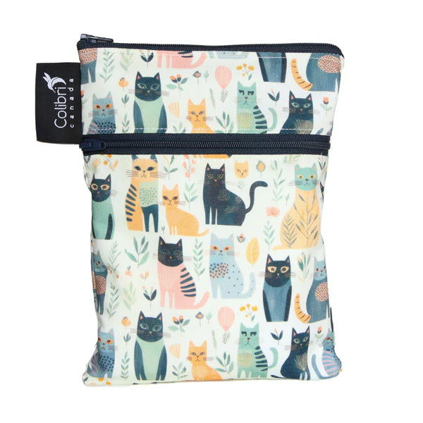 Colibri Sac imperméable de transport double petit format Couches lavables Colibri Cats