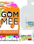 GOM-MEE Peinture nettoyante moussante Boite cadeau Soins corporels Gom-Mee Orange  