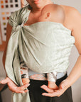 Gustine Écharpe à anneaux Ring sling Portage Gustine baby carrier Pampas mojitos