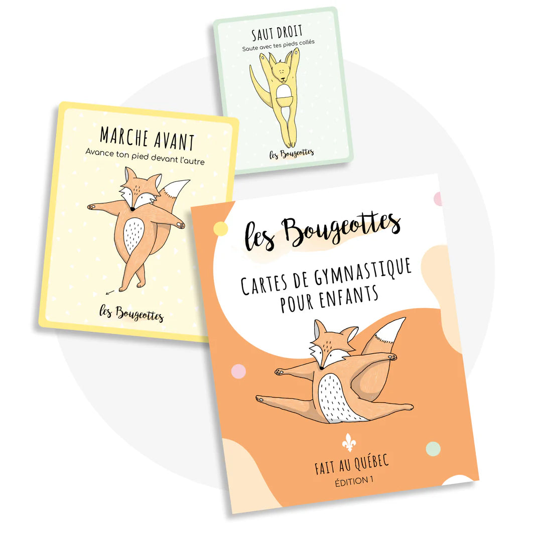 Les Bougeottes Cartes de gymnastique - Édition 1 Les Bougeottes