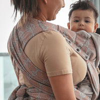 Gustine Porte-bébé Meh Dai 8 à 45 lbs Portage Gustine baby carrier Dream Coral  