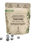 Tanit Dentifrice en pastilles à croquer Soins corporels Tanit Sachet de 62 pastilles - Menthe fraîche avec charbon actif