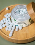 Tanit Rince bouche en pastilles Soins corporels Tanit Pot de 124 pastilles - Menthe  