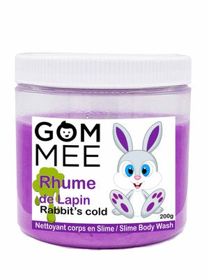 GOM-MEE Slime moussante Édition Pâques Soins corporels Gom-Mee Rhume de lapin  