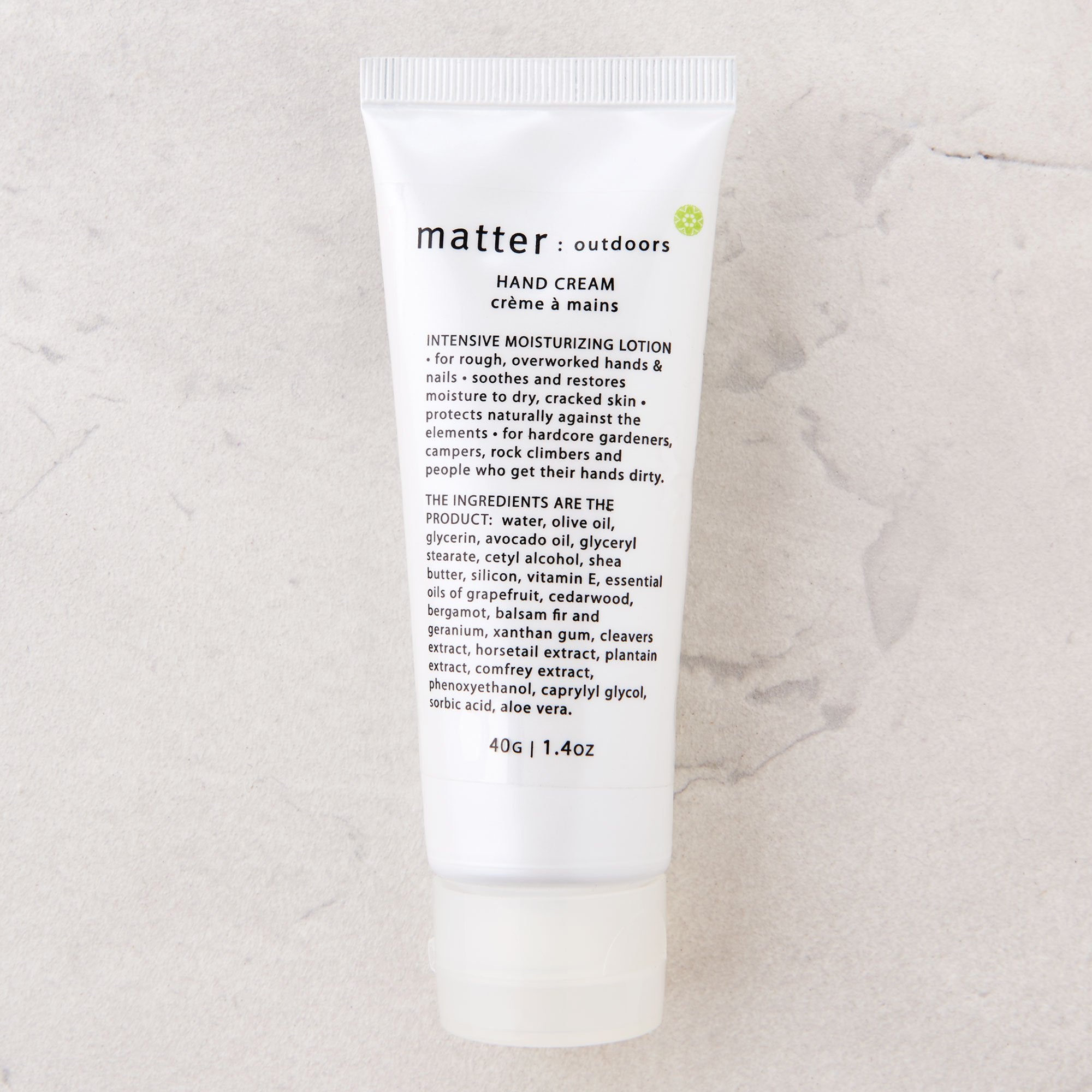 Matter Company Crème pour les mains Soins corporels Matter Company 1.4 oz  