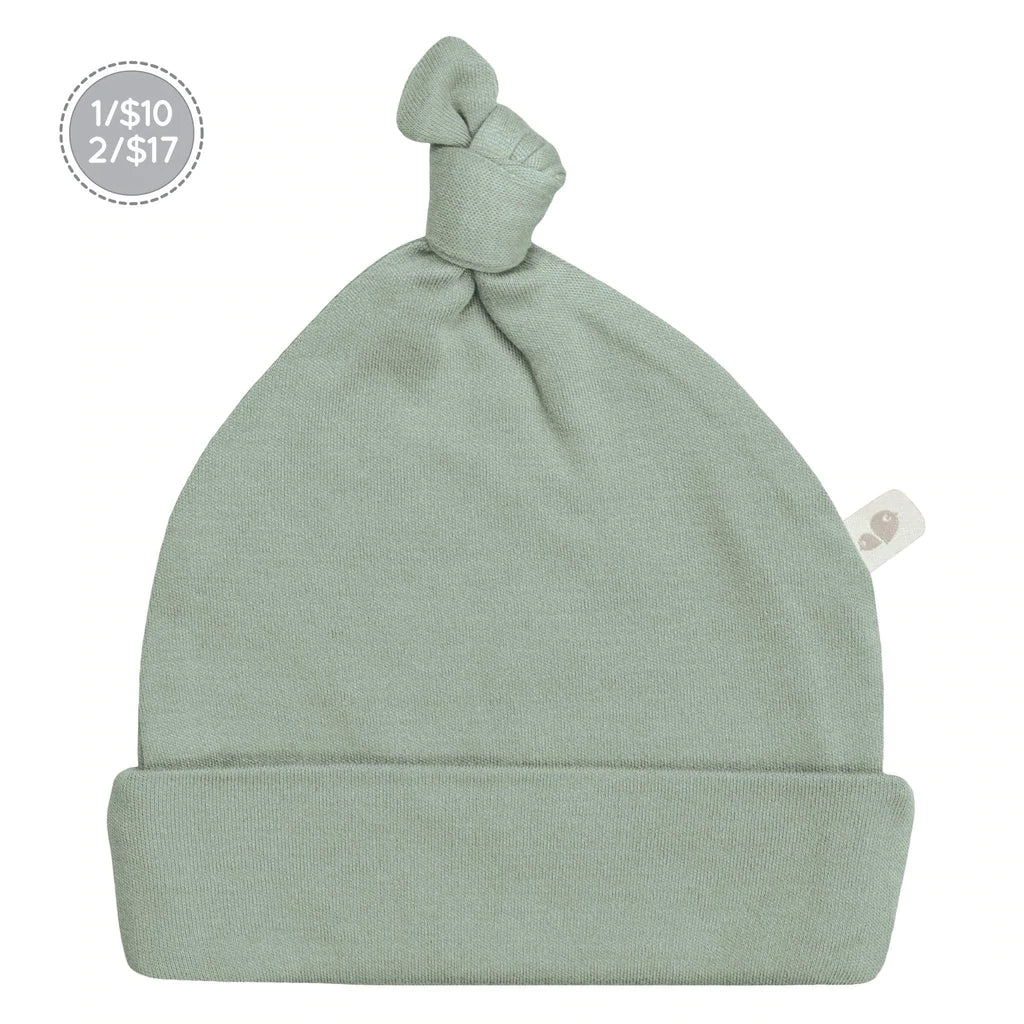 Perlimpinpin Bonnet en bambou Accessoires Perlimpinpin Vert mousse  