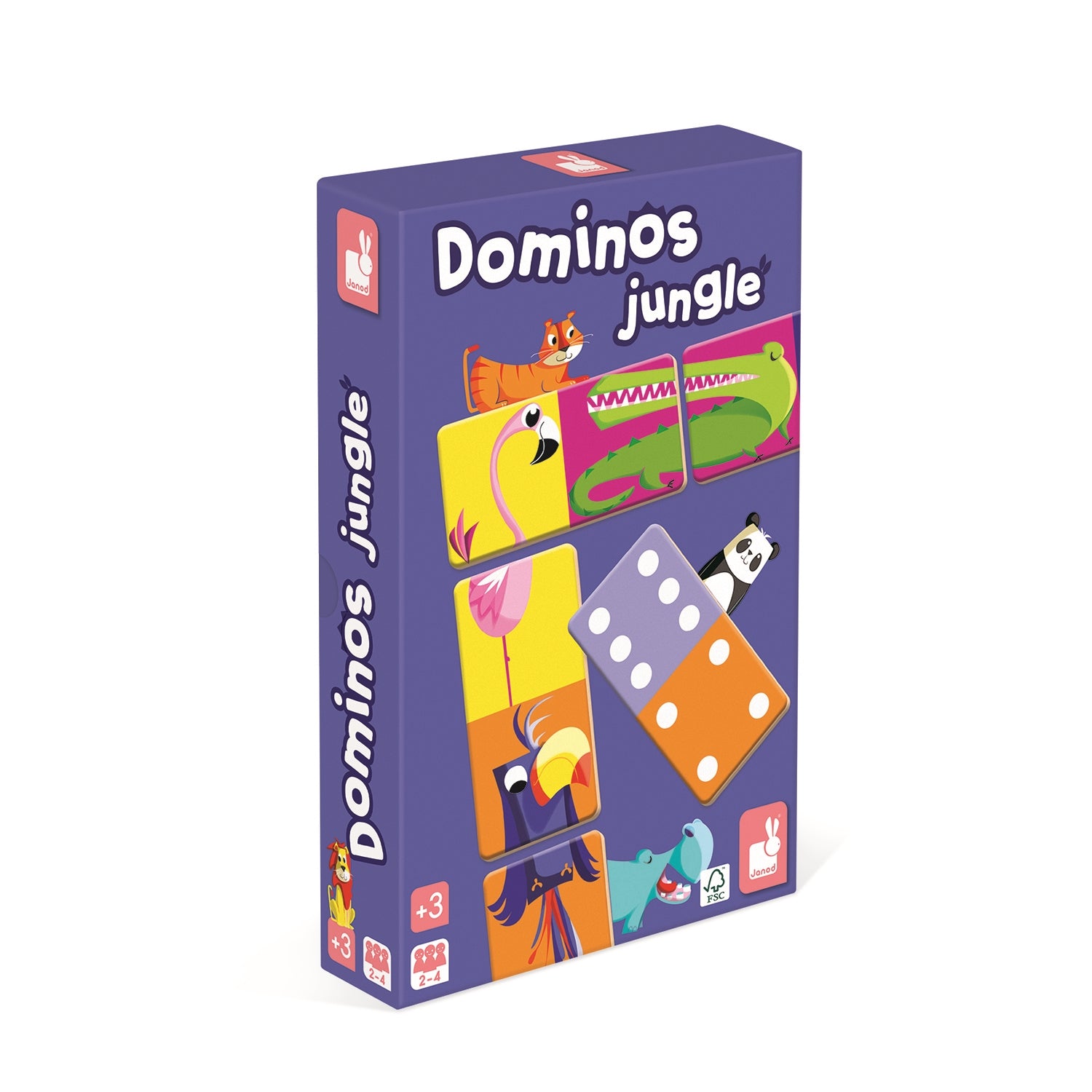 Janod Dominos Jungle Jouets Janod   