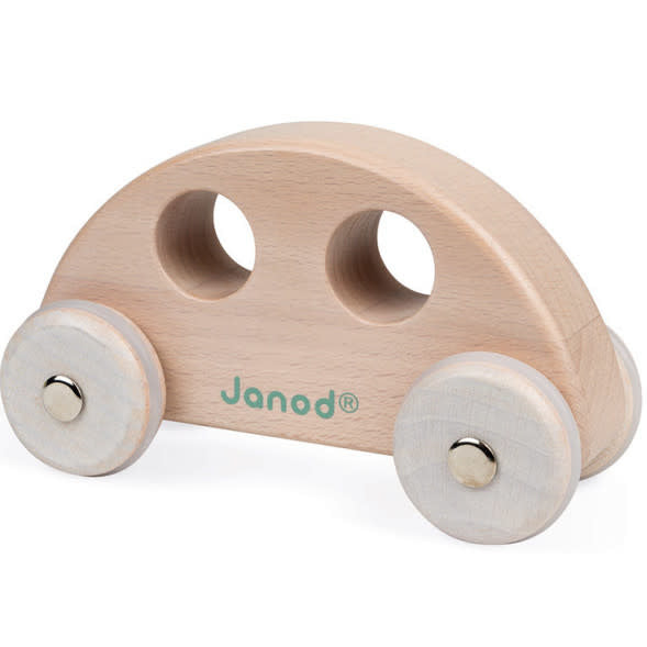 Janod Véhicule de bois Jouets Janod Voiture beige  