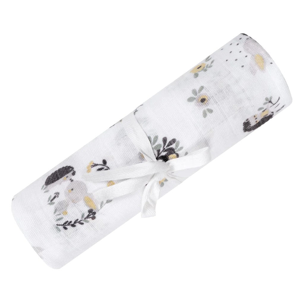 Perlimpinpin Doudou en mousseline de coton Dodo Perlimpinpin   