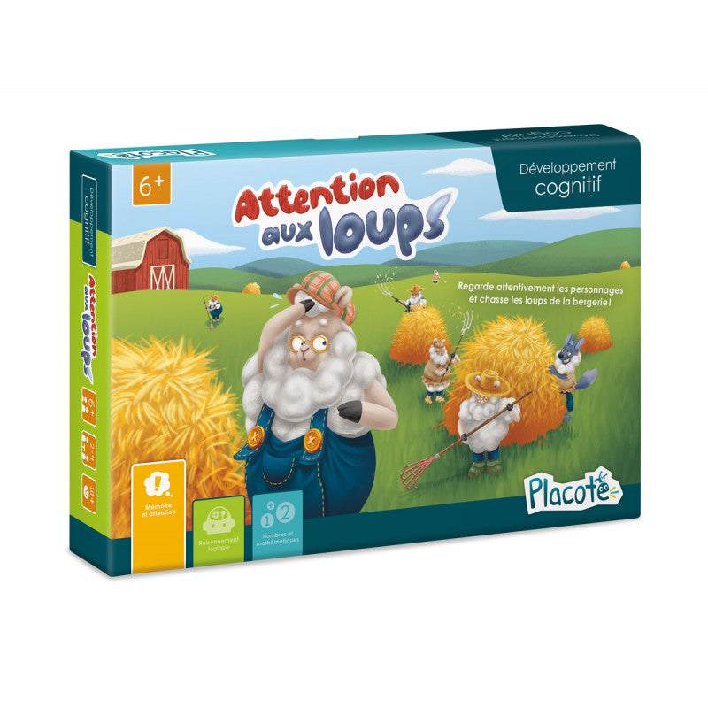 Placote Attention aux loups Jouets Placote : Jeux de langage   