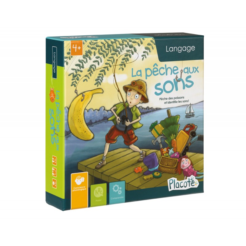 Placote La pêche aux sons Jouets Placote : Jeux de langage   