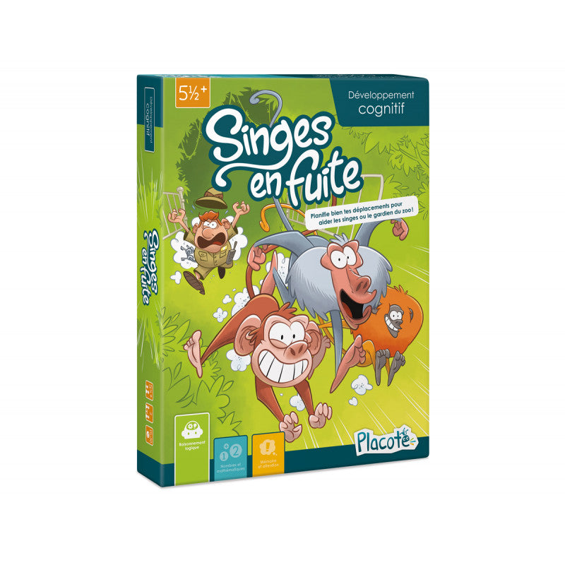 Placote Singes en fuite Jouets Placote : Jeux de langage   